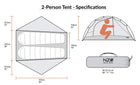 Rent Backpacking Tent (2 Person)