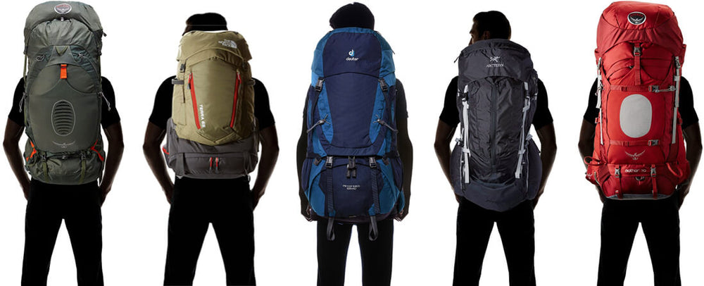 backpack size guide for hiking Rock 2.0 White / 45L/M day treks and outdoor trips. How to Choose a Backpack: